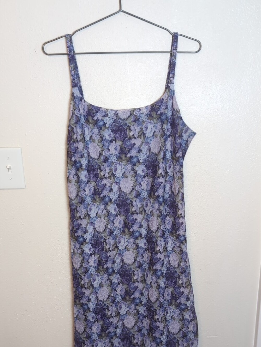 Jessica Howard Lavender and Purple Floral Maxi Dress Set 16 - Picture 3 of 7